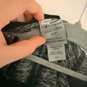 Champion Duo Dry Black and Gray Jacket